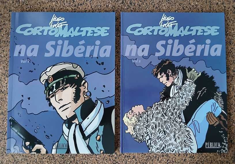 2 BDs - Corto Maltese na Sibéria (história completa)