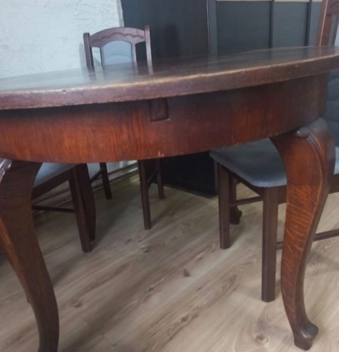 Okazja !!Stół 120cm krzesła gratis