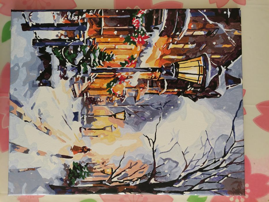 Картина по номерам готові