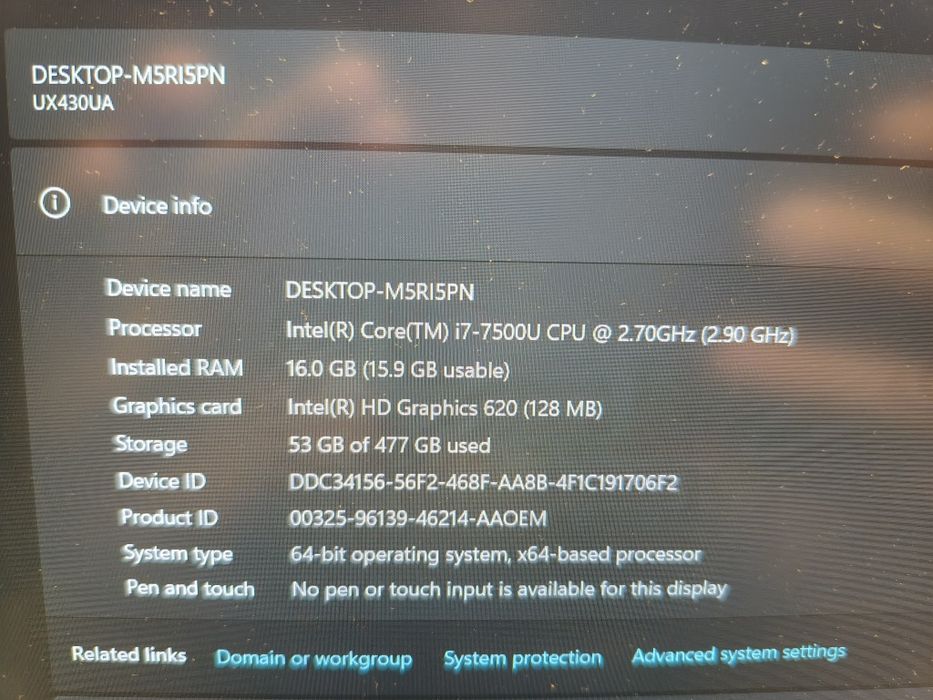 Asus Zenbook UX430UA