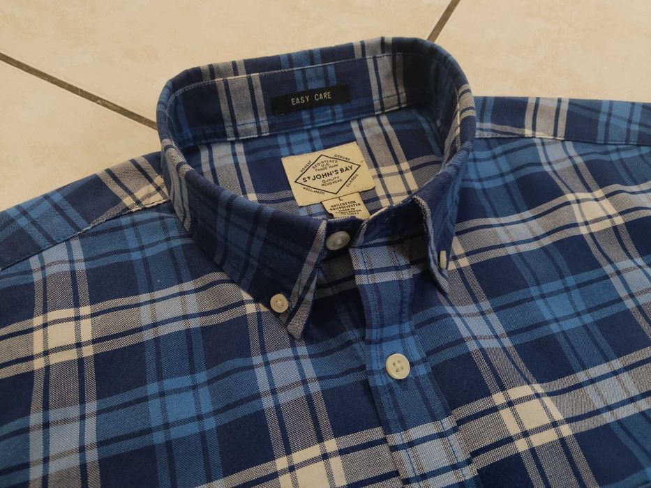 ST JOHNS BAY USA - NOWA! Markowa Koszula Męska rozmiar XL