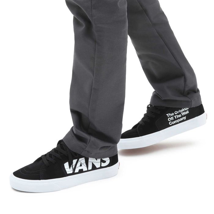 Vans SK8-low Мужские кеды. Кожа. Оригинал.