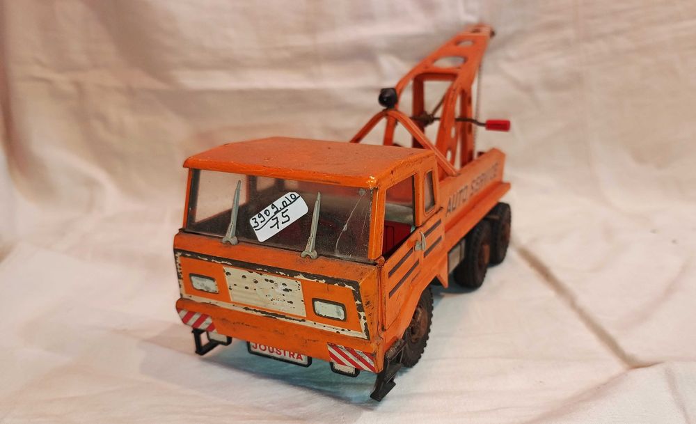 Brinquedos Vintage Chapa Comboio Camião Reboque