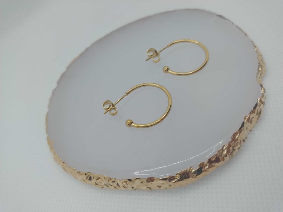 Kolczyki kółeczka stal chirurgiczna