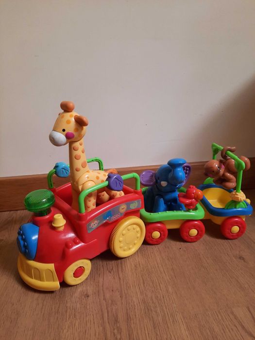 Pista corrida Selva + Comboio Selva - Fisher Price