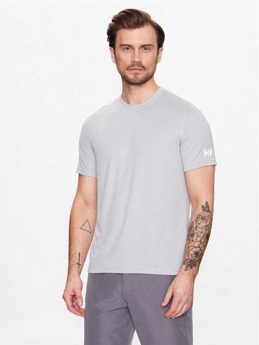 OKAZJA ! Oryginalna koszulka techniczna funkcyjna Helly Hansen szara