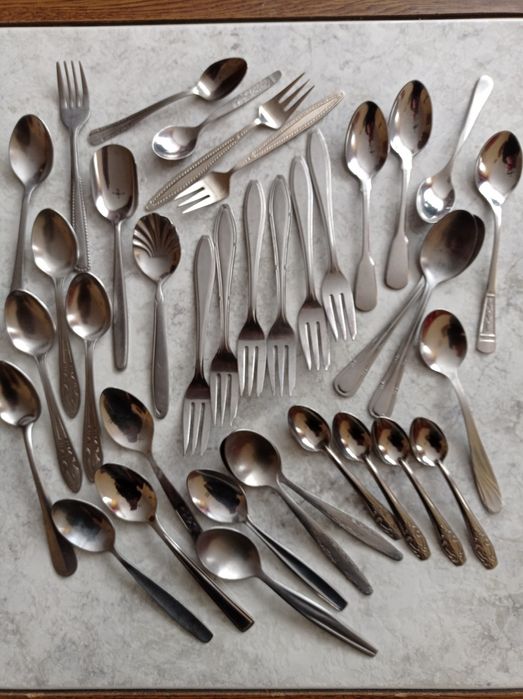 Sztućce kolekcjonerskie do uzupełnienia retro PRL