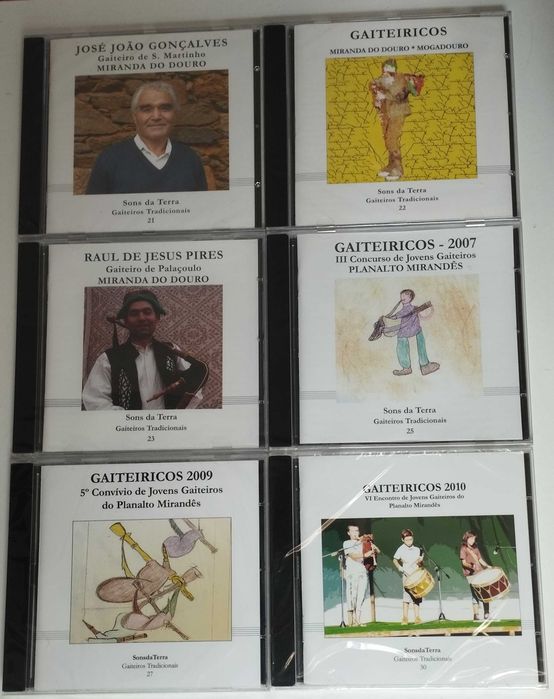 CD novos Sons da Terra. Planalto Mirandês. Concelho Miranda do Douro