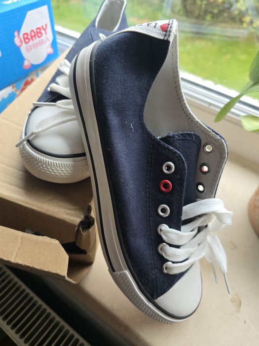 Granatowe trampki La.Fila, Fi. 38 . Trampki