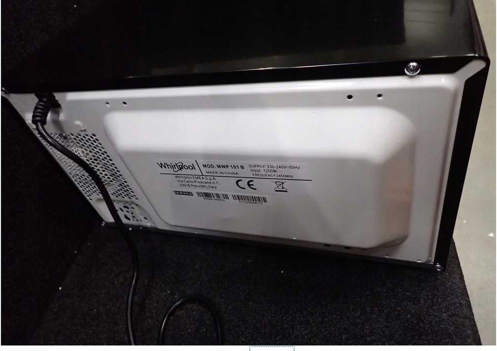 WHIRLPOOL MWP 101B kuchenka mikrofalowa