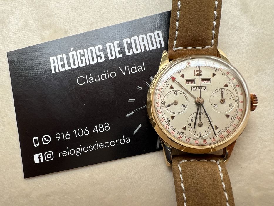 Relógio Hugex Valjoux 72C