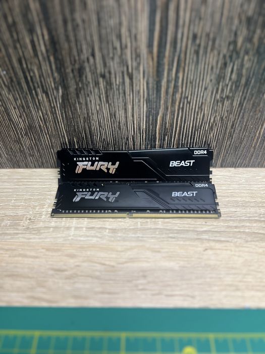 Оперативная память Kingston Fury ddr4 32gb (2x16) 3200MHz CL16