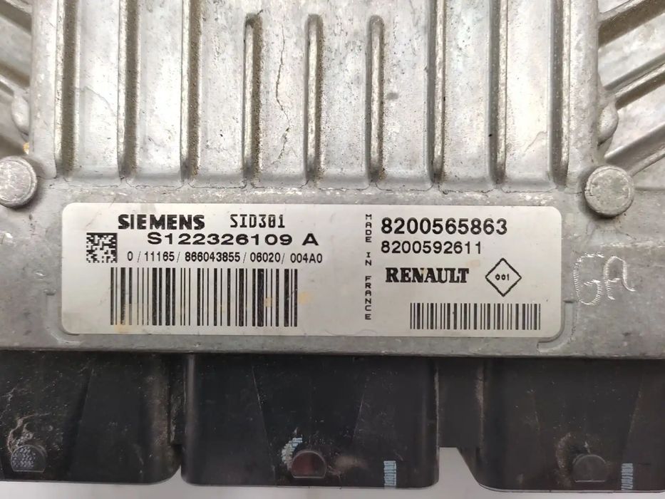 Centralina De Motor Uce 8200565863 S122326109A 8200592611