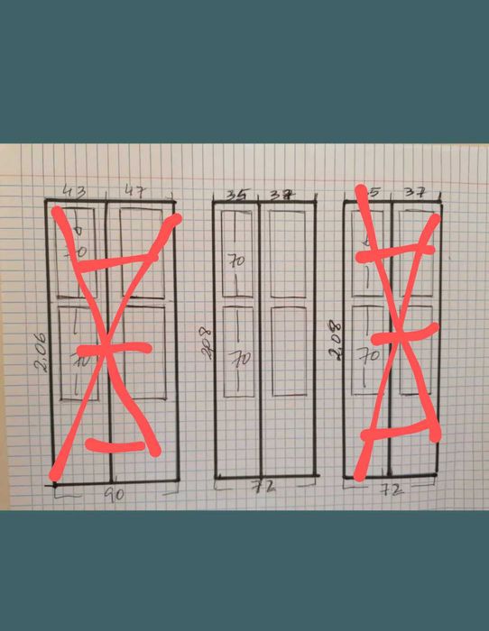 2 Portas Madeira (antigas)