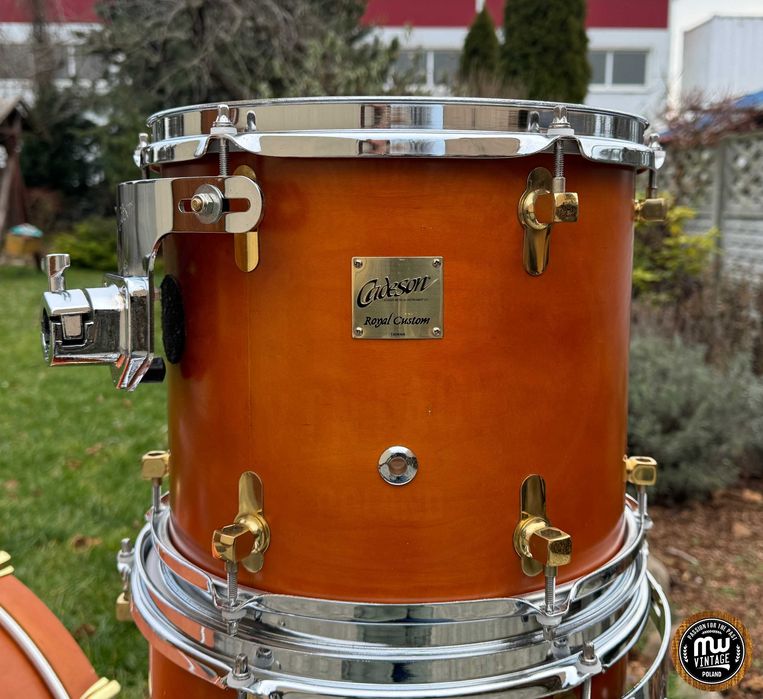 ‼️ Perkusja Cadeson Royal Custom 22", 12", 13", 16" Satin Amber ‼️