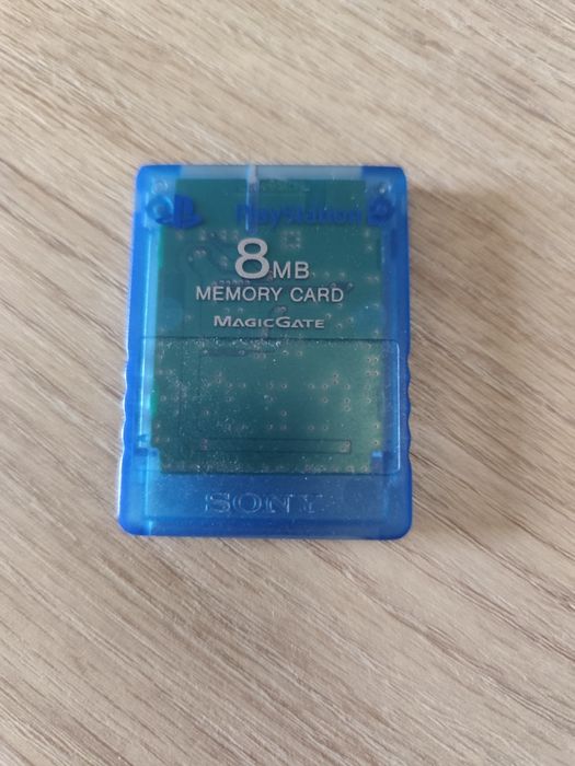 Cartão de memória PS2 Sony azul