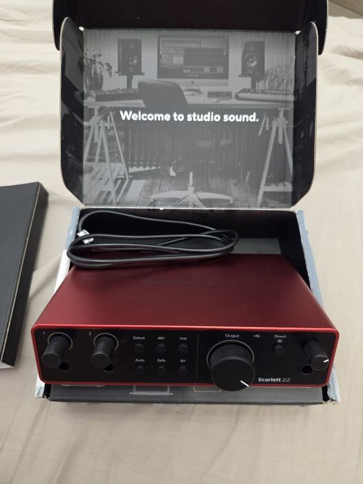 Stan igła! Focusrite 2i2 4th gen