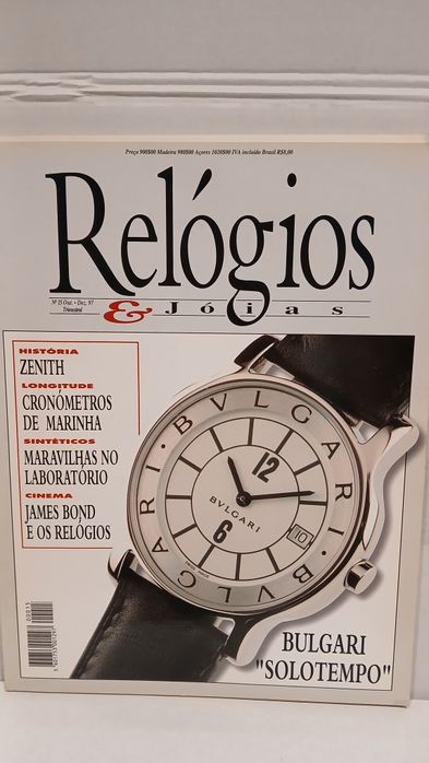 Revista Relógios e Joias vintage