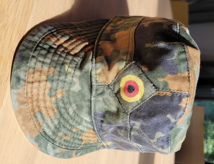 Czapka armii niemieckiej w kamuflażu Flecktarn - oryginalna