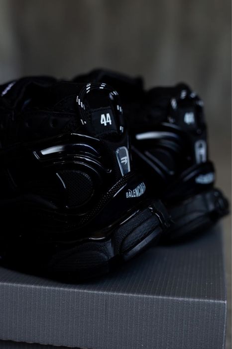 Balenciaga Runner Black Matt •Кроссовки Баленсіага Раннер (Чорні Матові)