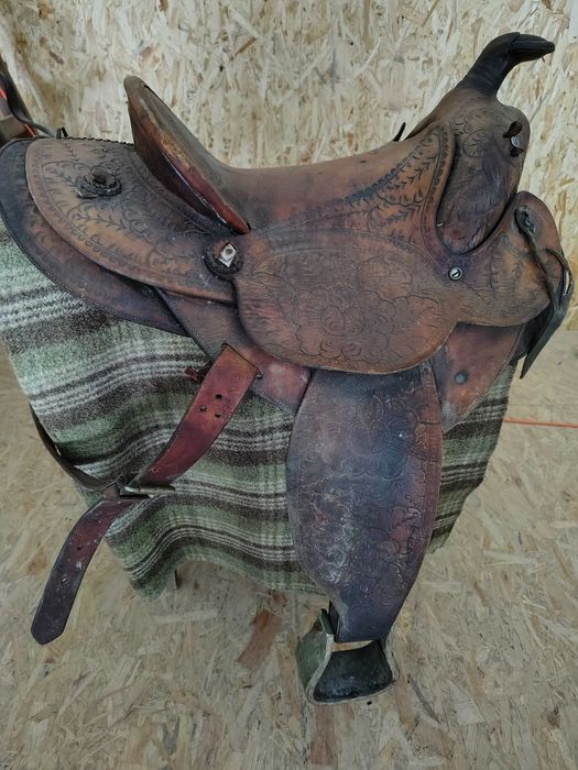 Siodło do jazdy konnej western kowboyskie