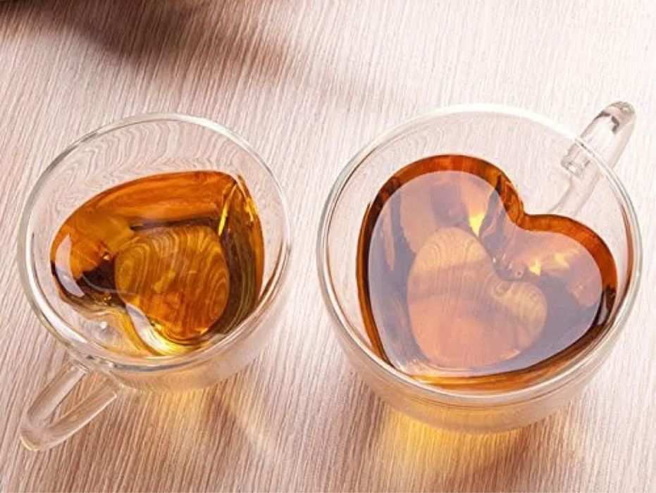 Чашка RINGEL Guten Morgen Heart  серце подвійна стінка 300 мл