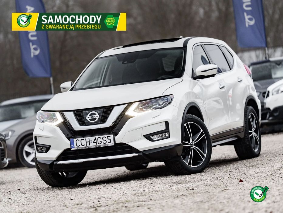 Nissan X-Trail 7-osób, LIFT, Full LED, Z GWARANCJĄ, Zarejestrowany,Kam.360, Szyber