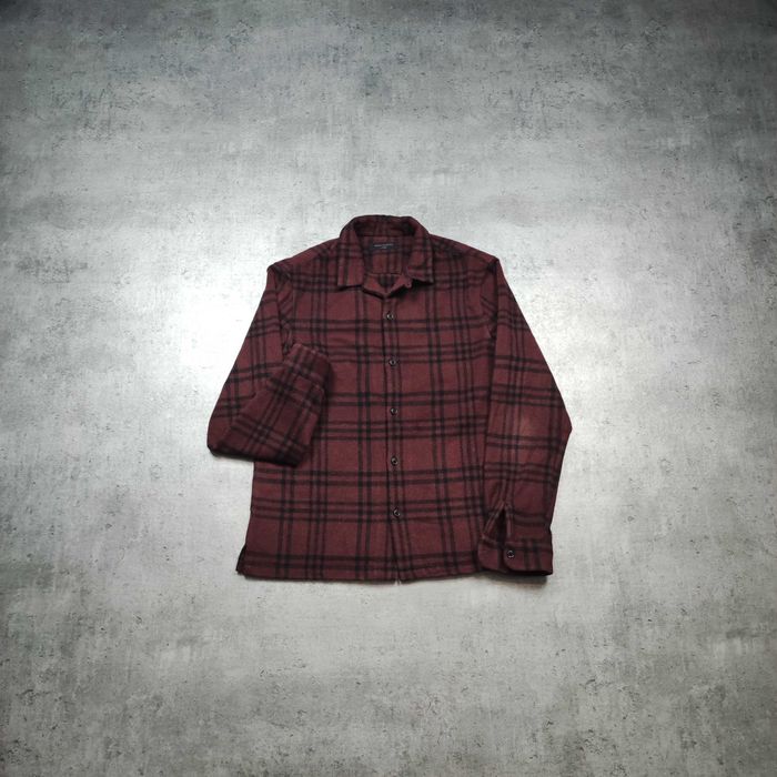 MĘSKA PREMIUM Koszula Flanela Flanelowa Polar Kratka Ciepła AllSaints