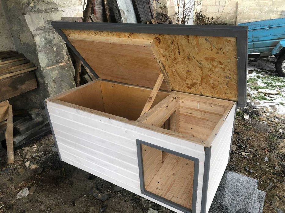 Буди 75, 85, 95, 107 см | Будка для собаки | Утеплені, різні Розміри