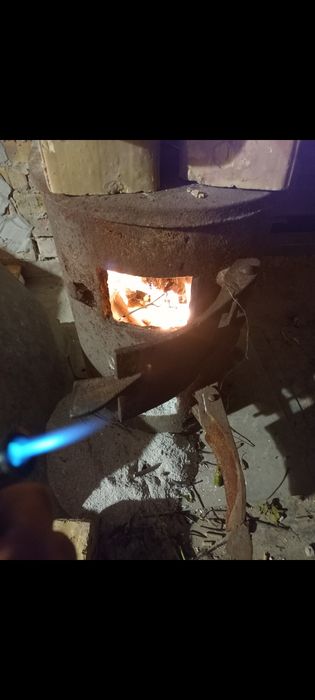 Піч буржуйська чавунна