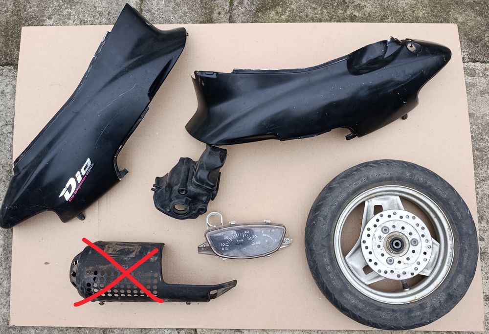 Разбор Honda Dio AF34/35