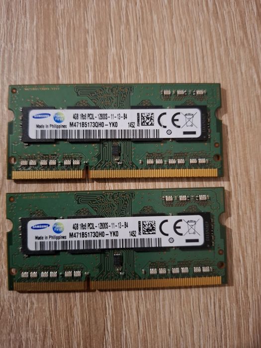 Ram 8gb ddr3 so-dimm 2x4gb
