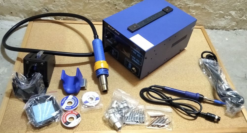 Stacja lutownicza HotAir WEP 992D. SUPER OFERTA