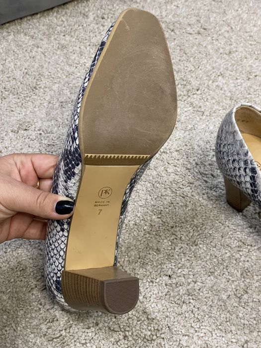 Damskie buty na obcasie słupku Peter Kaiser 40