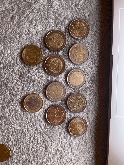 Coleçao Moedas(0,50€,1,00€,2,00€)
