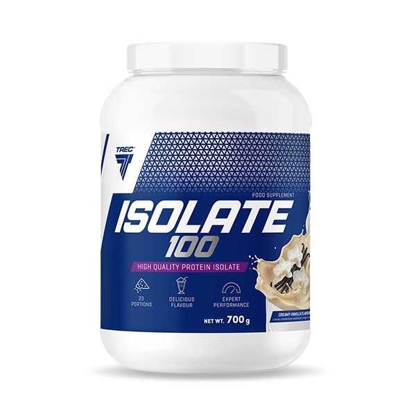 TREC Isolate 100 700g Izolat Białka WPI Białko Bez Cukru Waniliowe