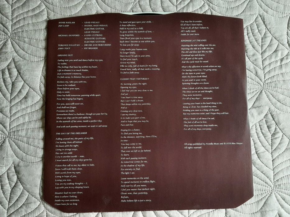 Renaissance - A Song For All Seasons - UK - Vinil LP (Com Poster)