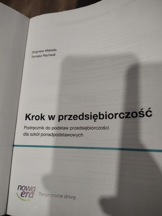 Krok w Przedsiębiorczość klasa 2 technikum