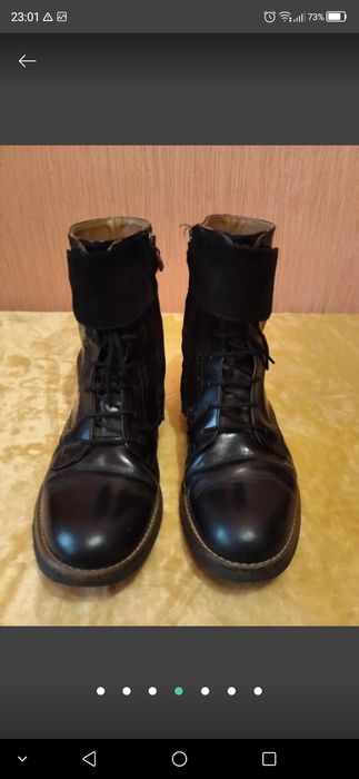 Полусапожки кожа замша Papanatas Испания