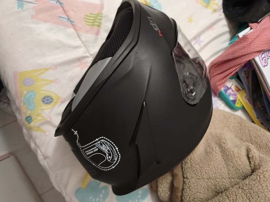 Capacete de mota