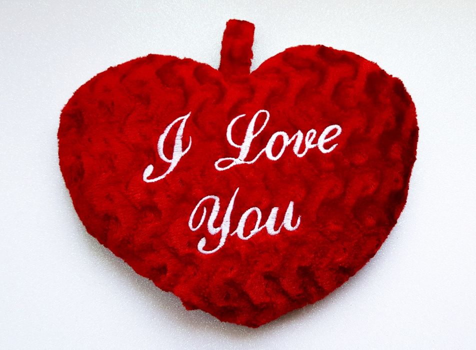 Coração Peluche I love you 25cm