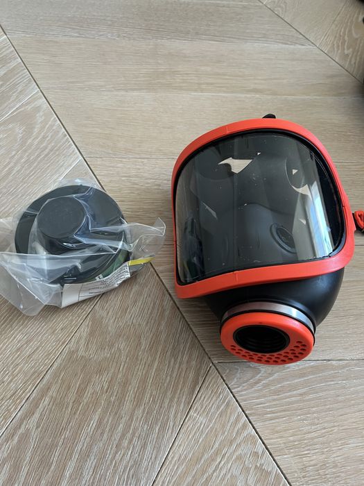 NOWY ZESTAW Maska Pełnotwarzowa CLIMAX 731-C + Pochłaniacz P 21/1-K-TS