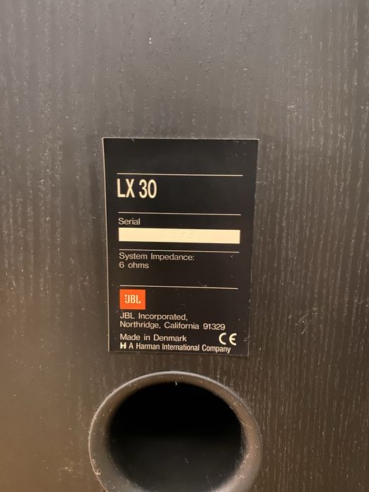 Głośniki kolumny JBL LX 30