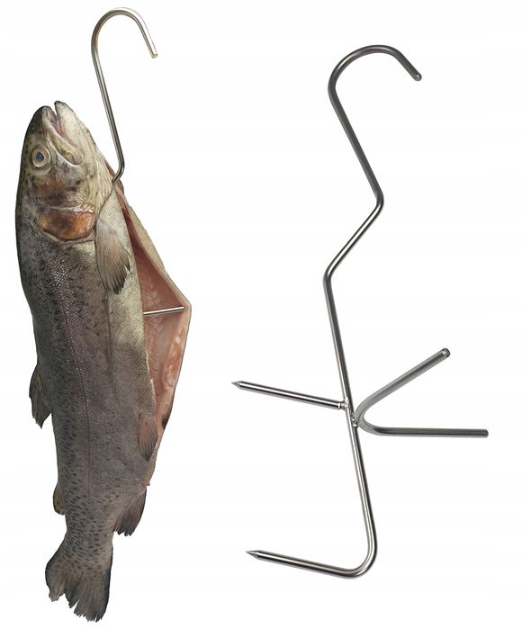 Hak Wędzarniczy Super Smoke do ryb 3mm Premium 20cm