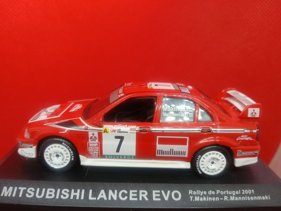 Miniatura 1:43 Mitsubishi Lancer/T. Makinen/Rally   Portugal  2001