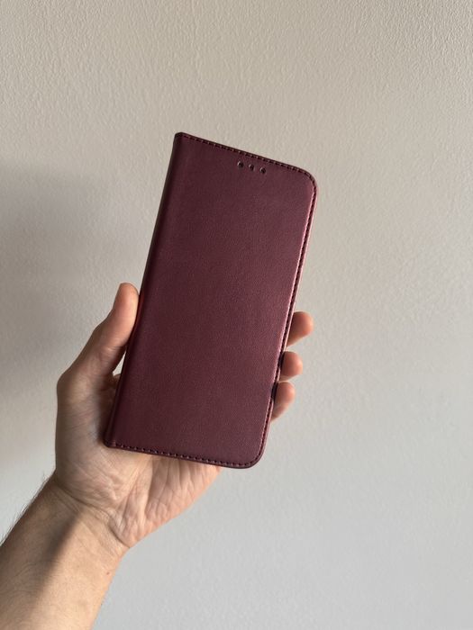 Etui z klapką zamykane + SZKŁO hartowane do MOTOROLA MOTO G35