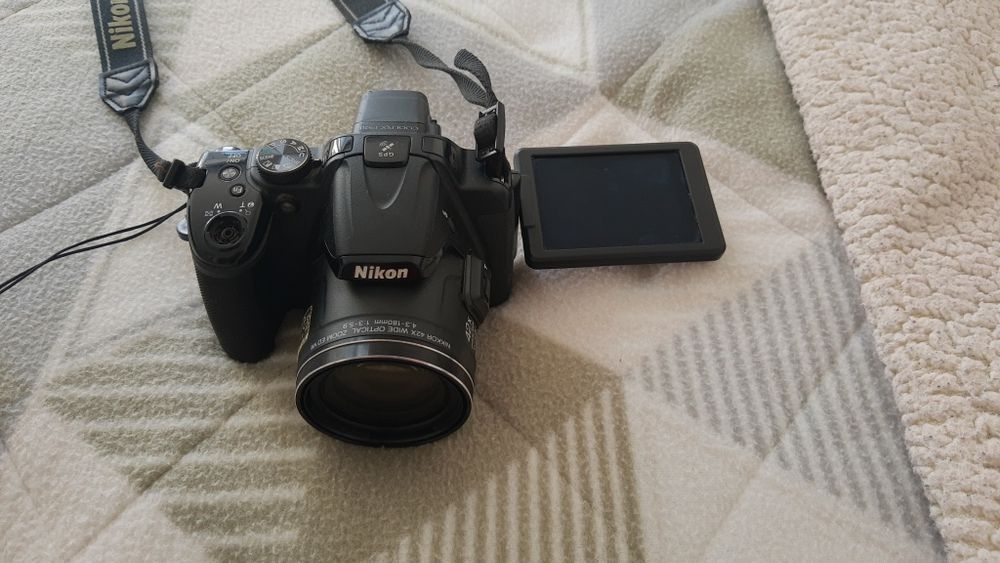 Nikon p520 funcionando, apenas com defeito no obturador.