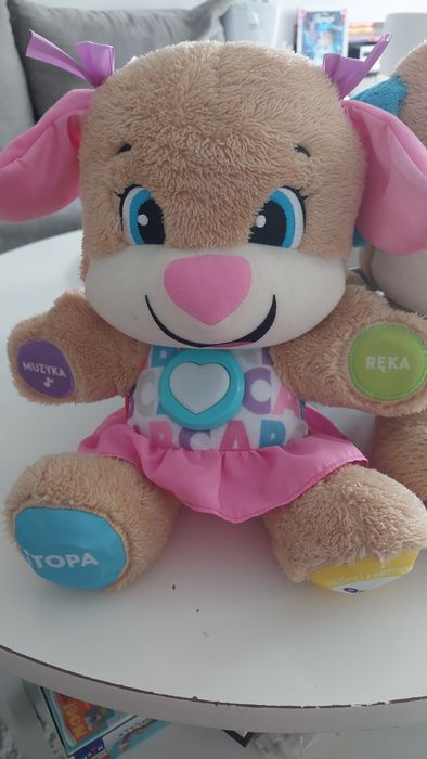Fisher Price Siostrzyczka szczeniaczka uczniaczka + GRATIS