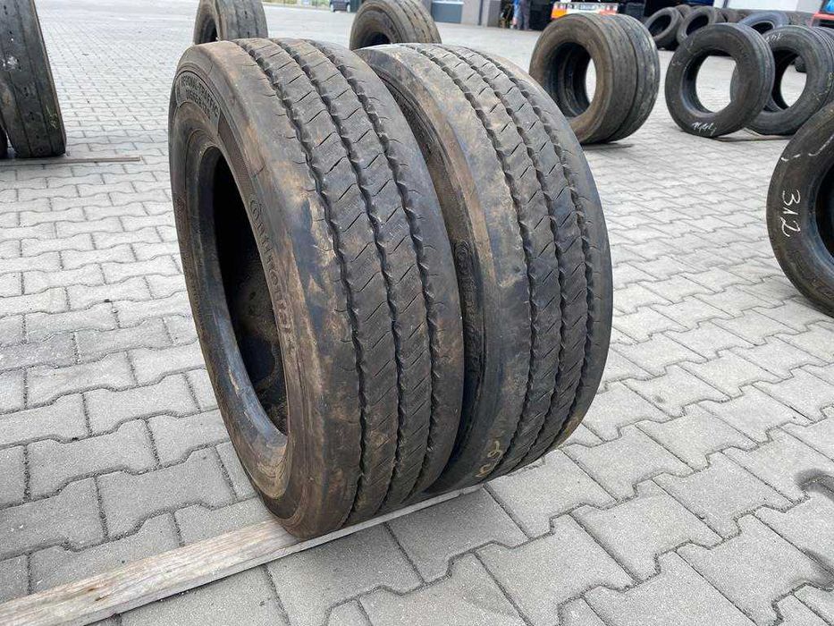 Opony ciężarowe używane naczepowe 205/65R17.5 CONTINENTAL HTR2+ / 10mm