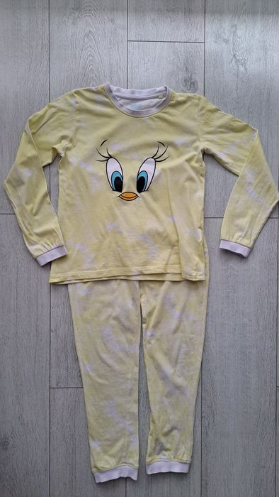 Piżama dziewczęca Looney Tunes rozmiar 134/140